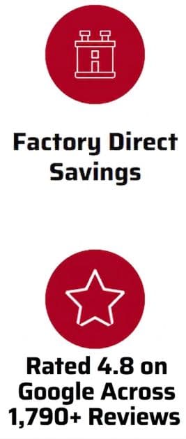 Ox Factory Direct Savings + Rated 4.8 on Google Across 1,790 + Reviews