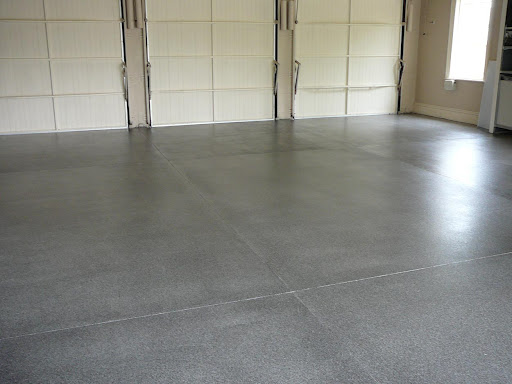 concrete resurfaced garage floor in Florida