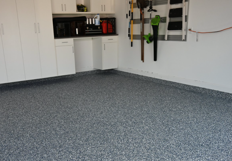 Garage floor coating